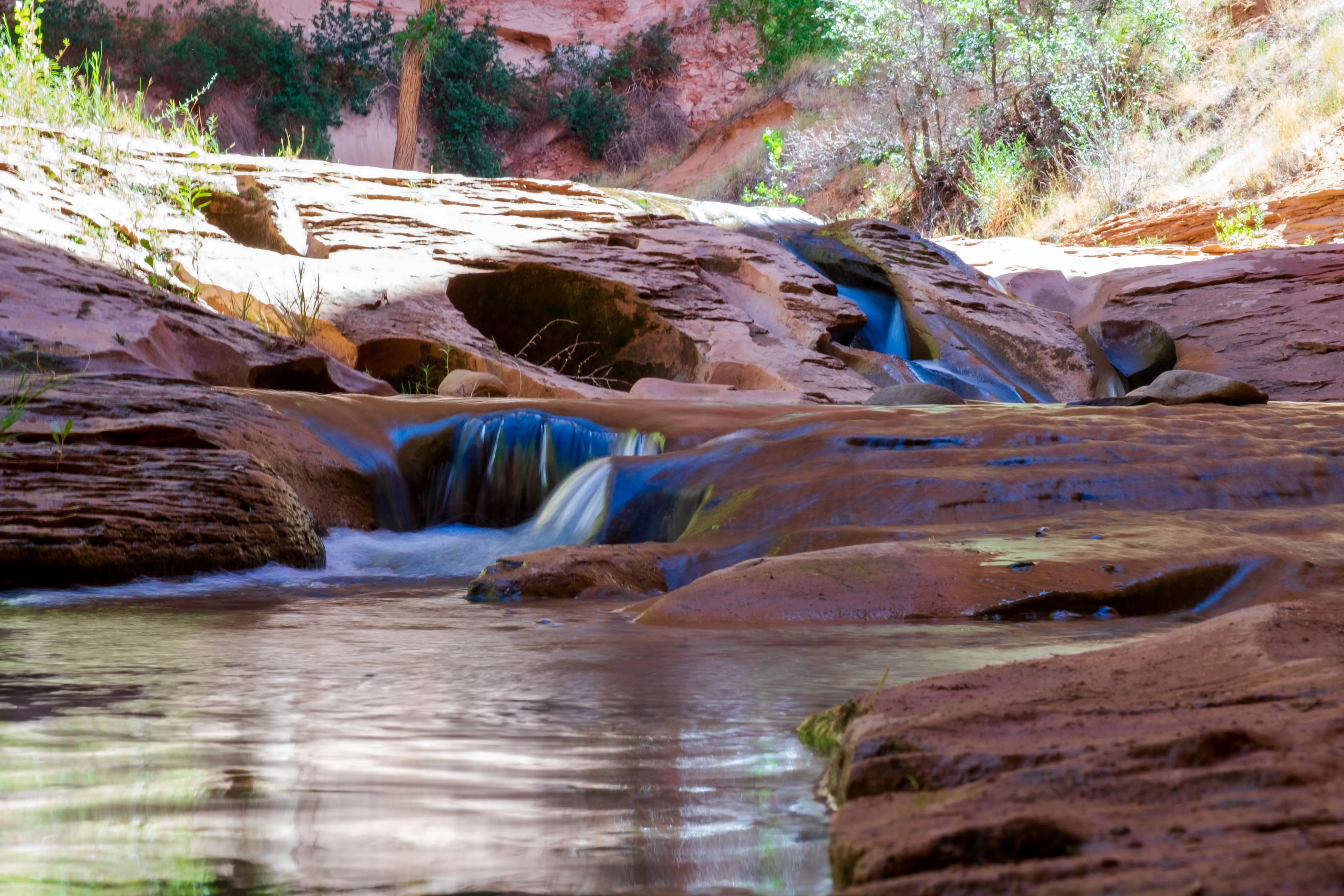 Swiss Cheese Waterfall